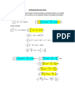 Integracion Multiple (INTEGRALES DOBLES)