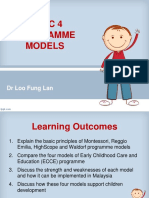 HBEC1103 - Topic 4 - Programme Models