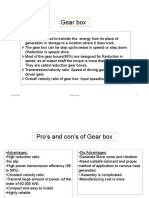 Types of Gear Boxes