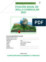 Plan Anual de Biogeografía 2023