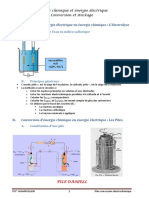 Plan Conversion Electrochimique