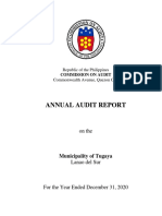 Tugaya2020 Audit Report COA