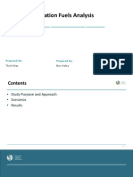 Sustainable Aviation Fuels Analysis