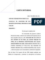 CARTA NOTARIAl