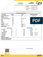 Complete Blood Picture: DR - Abeer Abdelazeem