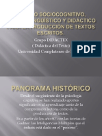 Modelo Sociocognitio, Pragmalingüístico y Didácticopara La Producción