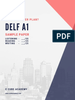 DELF A1 Past Papers PDF With Answers