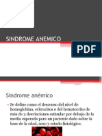 Sindrome Anemico