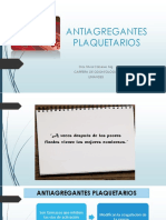 Antiagregantes Plaquetarios Clase Miércoles Enero 20 2021