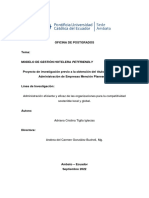 Administración Eficiente y Eficaz de Las Organizaciones para La Competitividad Sostenible Local y Global