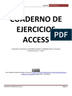 Cuaderno de Ejercicios Access