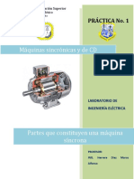 Práctica No. 2 Máquinas Síncronas