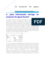 11 Información Proyecto de Aguas Lluvias