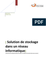 Solution de Stockage Ds Un Réseaux Informatique