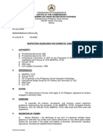 PCG Mcno03-2006 Inspection Guidelines On Domestic Tankers