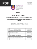 Group Project Report Math