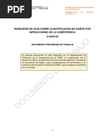 Borrador Guía Cuantificación de Daños Por Infracciones de La Competencia