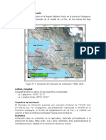 Ejemplo de Datos de Municipio