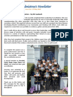 Headmistress's Newsletter 214 - 19 May 2023