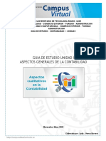 Guia de Estudio Aspectos Generales de La Contabilidad - Contabilidad I - Unidad I