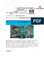 Guia de Aprendizaje # 1 Realidad Sociocultural de Guatemala