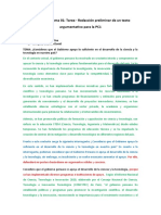 Semana 06 - Tema 01. Tarea. Redacción Preliminar de Un Texto Argumentativo para La PC1 CALVO ROSALES Y ENRIQUEZ CUBILLAS