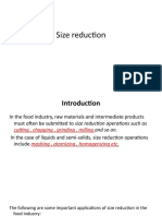 Size Reduction