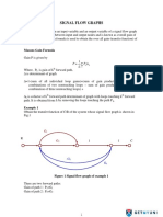 Mechanical Engineering Control-Engineering Signal-Flow-Graph Notes