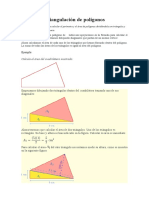 Triangulación de Polígonos