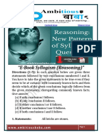 E Book Syllogism Latest Pattern Based Questions PDF