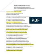 Examen de Contabilidad Sociedades Administración 2023