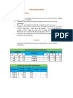 Tarea Domiciliaria Alumno: Ronald Cule Cuba: Planilla de Nivelación Transversal Izquierda Progresiva Derecha