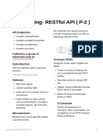 API Hacking RESTful API 1