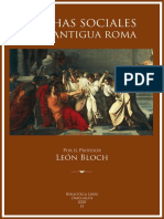 Bloch, L. Luchas Sociales en La Antigua Roma