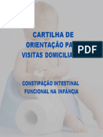 Cartilha Constipação Intestinal