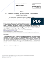 CO2 Utilization Pathways Techno-Economic Assessmen