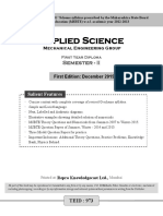 Msbte G Scheme Applied Science Mechanical Engineering Group Semester II