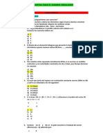 Preguntas para El Examen Simulacro V 2023