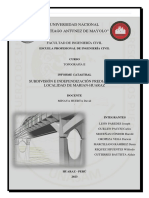 Informe Catastral