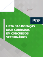 2020 - Junho - Ebook Lista Das Doenças Mais Cobradas em Conc Vets