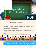 EDS 6 - MODULE 8-Approaches-to-Curriculum-Design