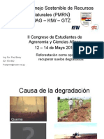 Reforestación de Suelos Degradados.