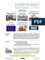 Animer Un Atelier de Francais Guide Ressources Pour Benevoles