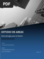 Estududio de Areas. Metodologia