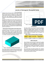 EMC 001 WIPL-D Resonant Frequencies in Rectangular Waveguide Cavity 2018