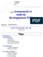 Environnements Et Outils de Développement WEB