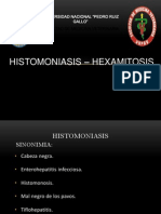 HISTOMONIASIS - HEXAMITOSIS Diapos