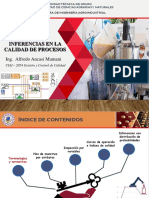 Tema 4 Inferencias en La Calidad de Procesos