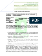 Acta de Concertación Versión 3 ASEGURAMIENTO FRO II 2022-1