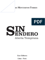 Sin Sendero, Alerta Temprana - Libro